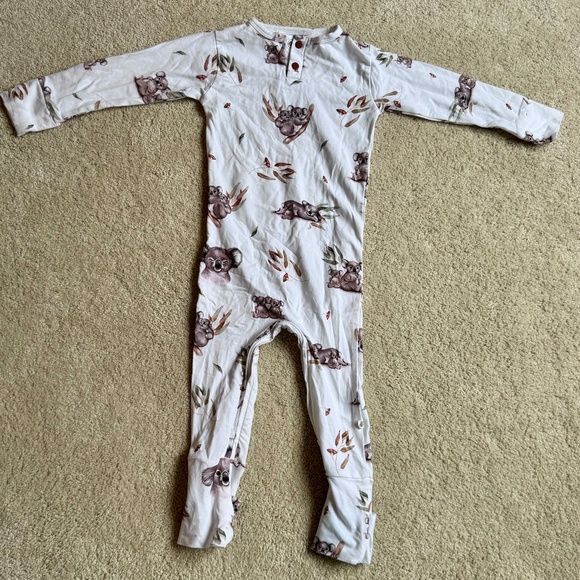 SnuggleHunny Kids Koala Growsuit 12-18mo NWOT - Picture 1 of 5